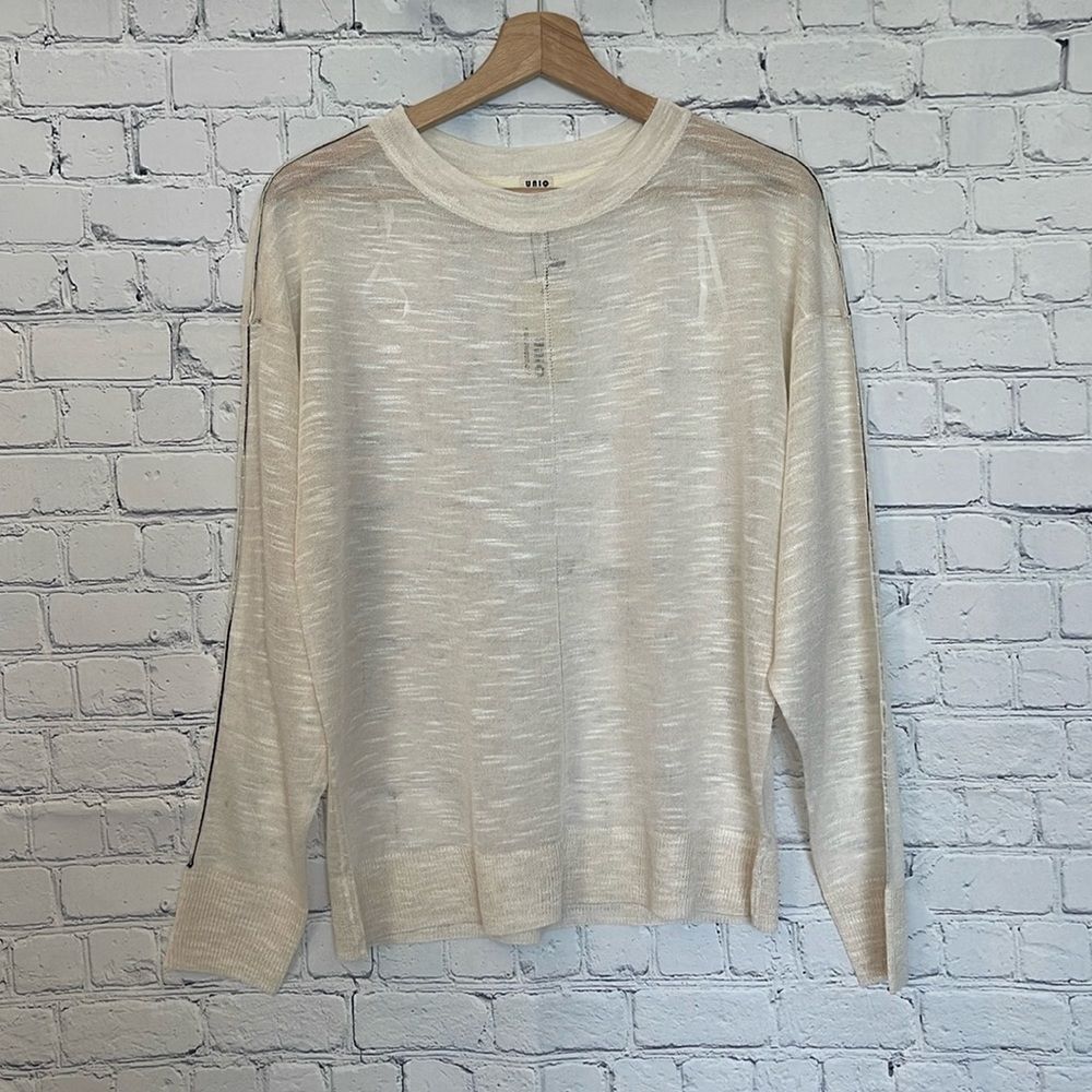 Uniq Sheer Sweater